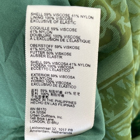 Anthropologie Puff Sleeve Burnout Velvet Maxi Dress Size 14 Whimsigoth Ethereal - Picture 11 of 11